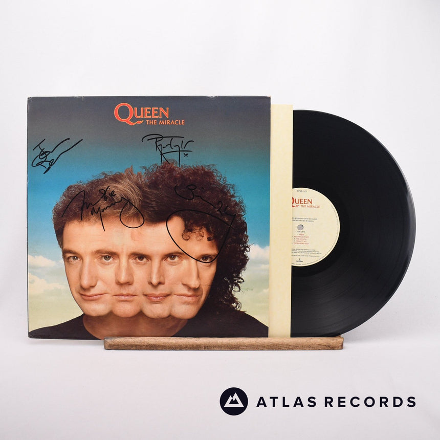 Queen The Miracle LP Vinyl Record - Front Cover & Record