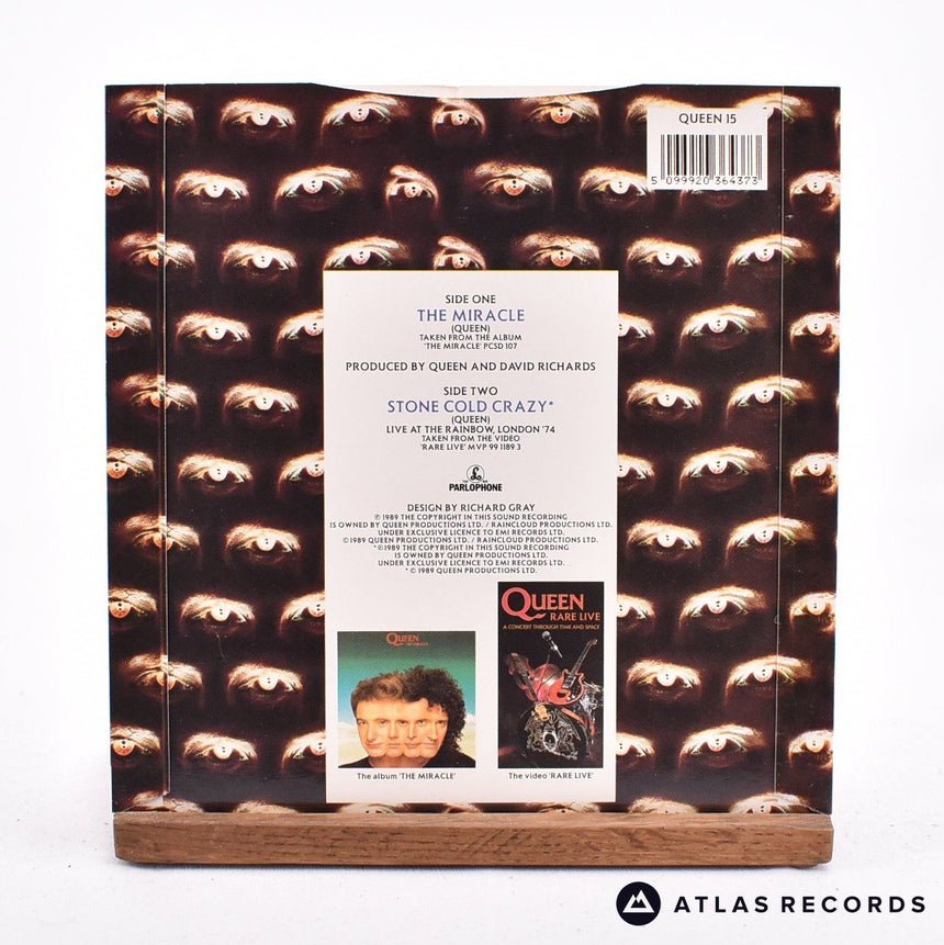 Queen - The Miracle - 7" Vinyl Record - EX/EX