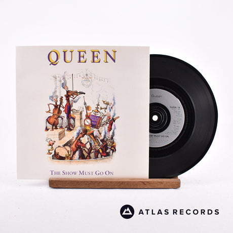 Queen The Show Must Go On 7" Vinyl Record - Front Cover & Record