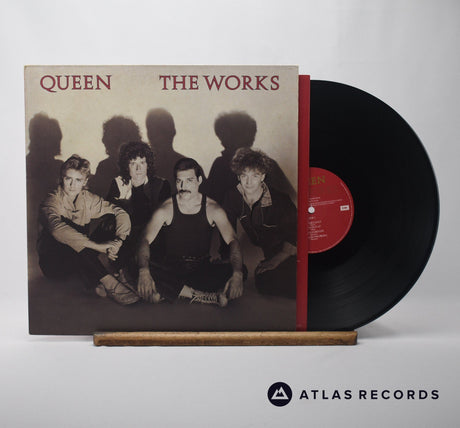 Queen The Works LP Vinyl Record - Front Cover & Record