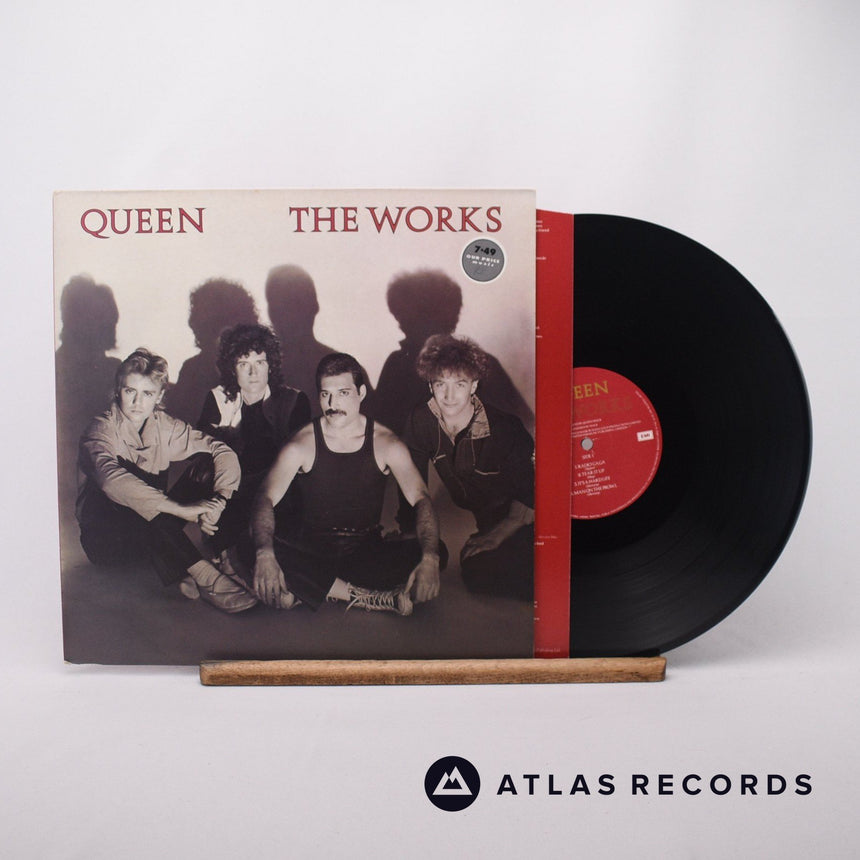 Queen The Works LP Vinyl Record - Front Cover & Record