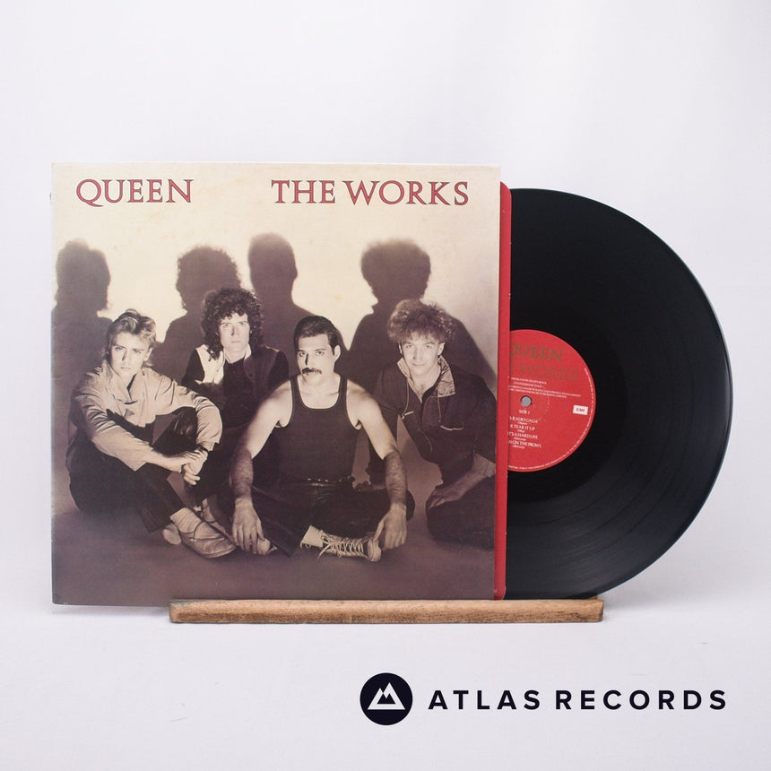 Queen The Works LP Vinyl Record - Front Cover & Record