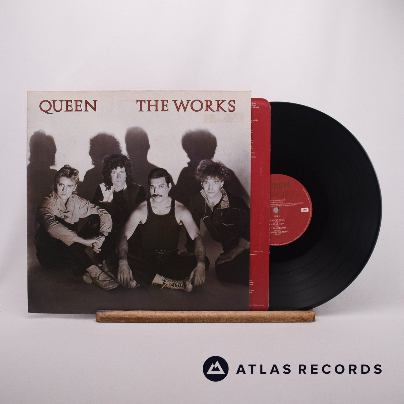 Queen The Works LP Vinyl Record - Front Cover & Record