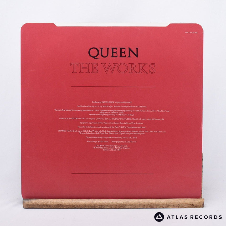 Queen - The Works - A-1 B-2 LP Vinyl Record - VG+/EX