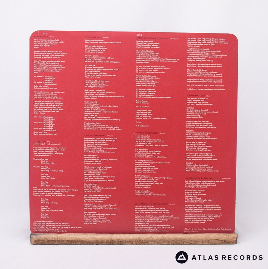 Queen - The Works - LP Vinyl Record - VG+/VG+