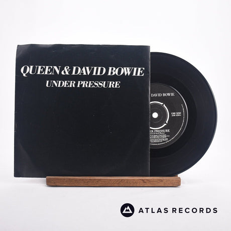 Queen Under Pressure 7" Vinyl Record - Front Cover & Record