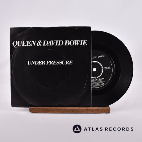 Queen Under Pressure 7" Vinyl Record - Front Cover & Record