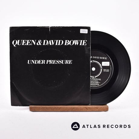Queen Under Pressure 7" Vinyl Record - Front Cover & Record