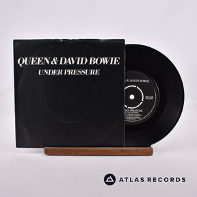 Queen Under Pressure 7" Vinyl Record - Front Cover & Record