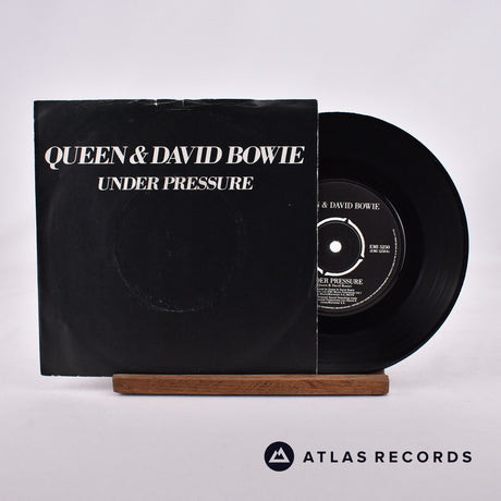 Queen Under Pressure 7" Vinyl Record - Front Cover & Record