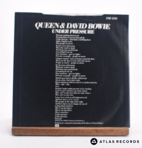 Queen - Under Pressure - 7" Vinyl Record - VG+/VG+