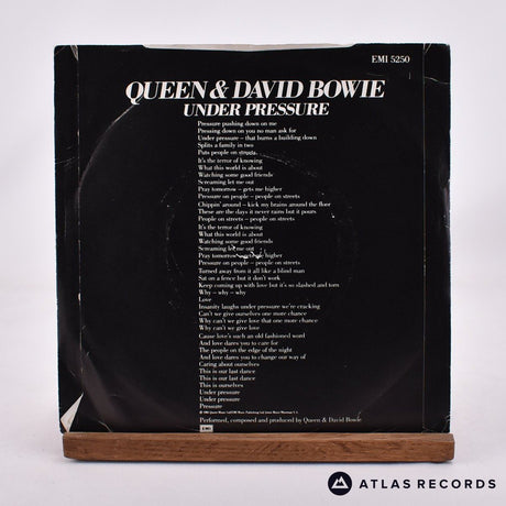 Queen - Under Pressure - 7" Vinyl Record - VG+/VG+