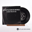 Queen Under Pressure 7" Vinyl Record - Front Cover & Record
