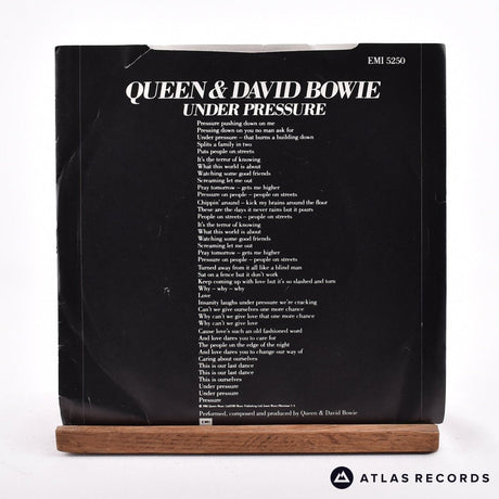 Queen - Under Pressure - 7" Vinyl Record - VG+/EX