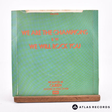 Queen - We Are The Champions - 7" Vinyl Record - EX/EX