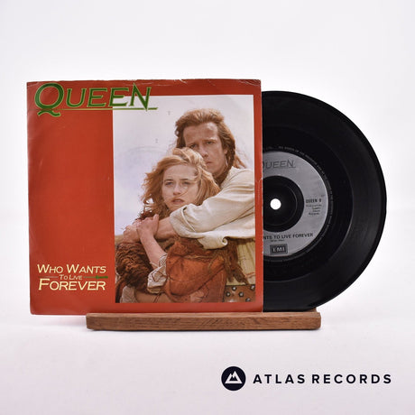 Queen Who Wants To Live Forever 7" Vinyl Record - Front Cover & Record