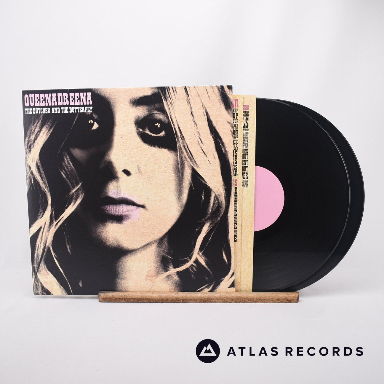 Queenadreena The Butcher And The Butterfly 2 x LP Vinyl Record - Front Cover & Record