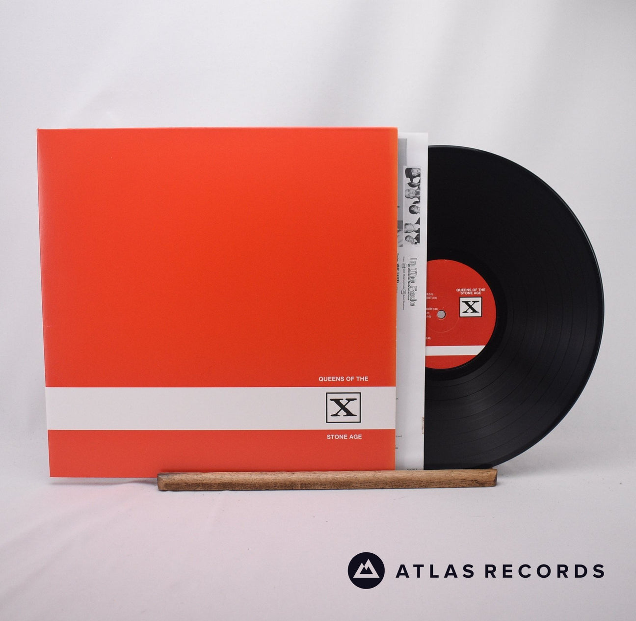 Queens Of The Stone Age Rated R LP Vinyl Record - Front Cover & Record