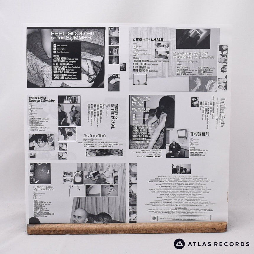 Queens Of The Stone Age - Rated R (X-Rated) - Insert LP Vinyl Record - EX/EX