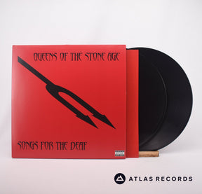 Queens Of The Stone Age Songs For The Deaf 2 x LP Vinyl Record - Front Cover & Record