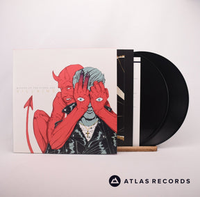 Queens Of The Stone Age Villains 2 x LP Vinyl Record - Front Cover & Record