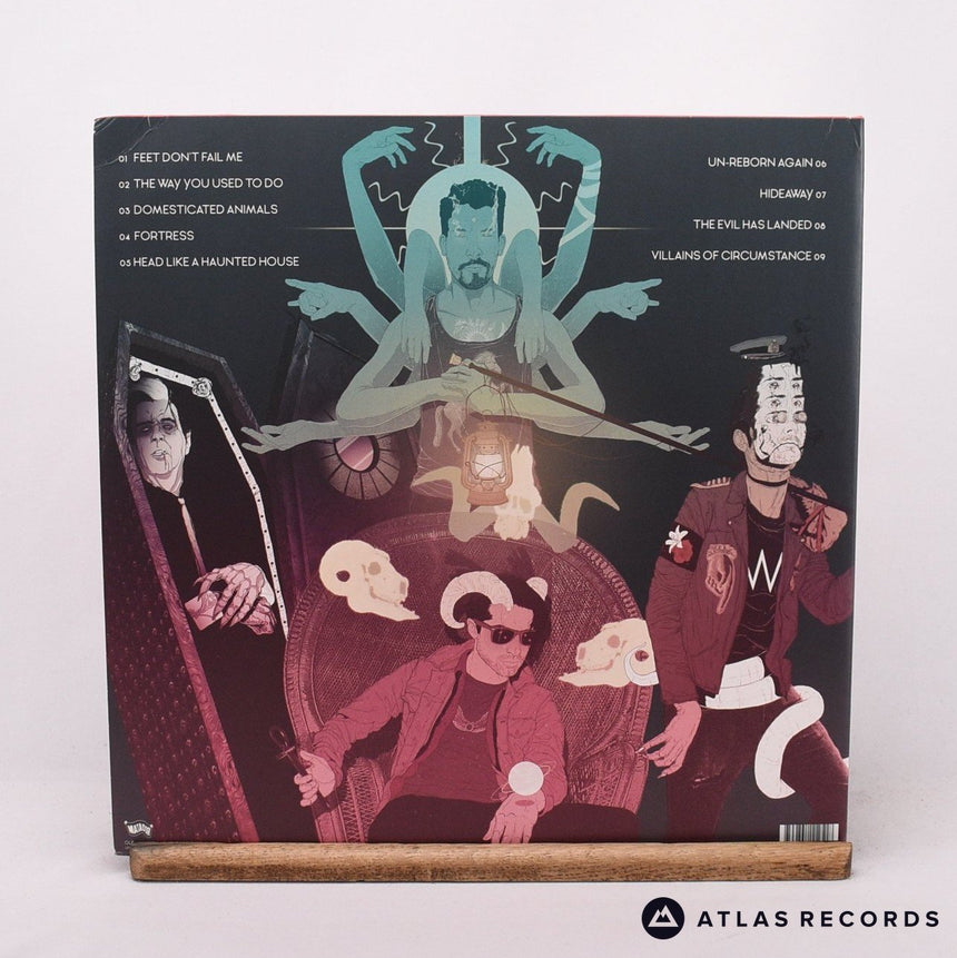 Queens Of The Stone Age - Villains - Etched -A -B -C 2 x LP Vinyl Record - EX/EX