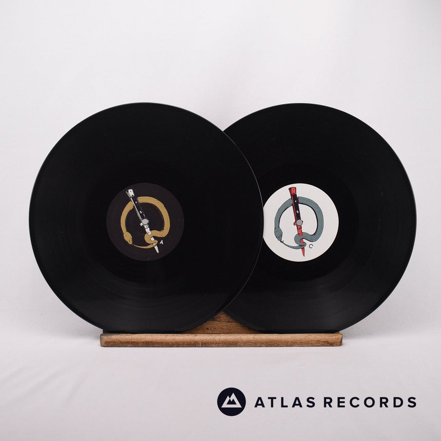 Queens Of The Stone Age - Villains - Etched -A -B -C 2 x LP Vinyl Record - EX/EX