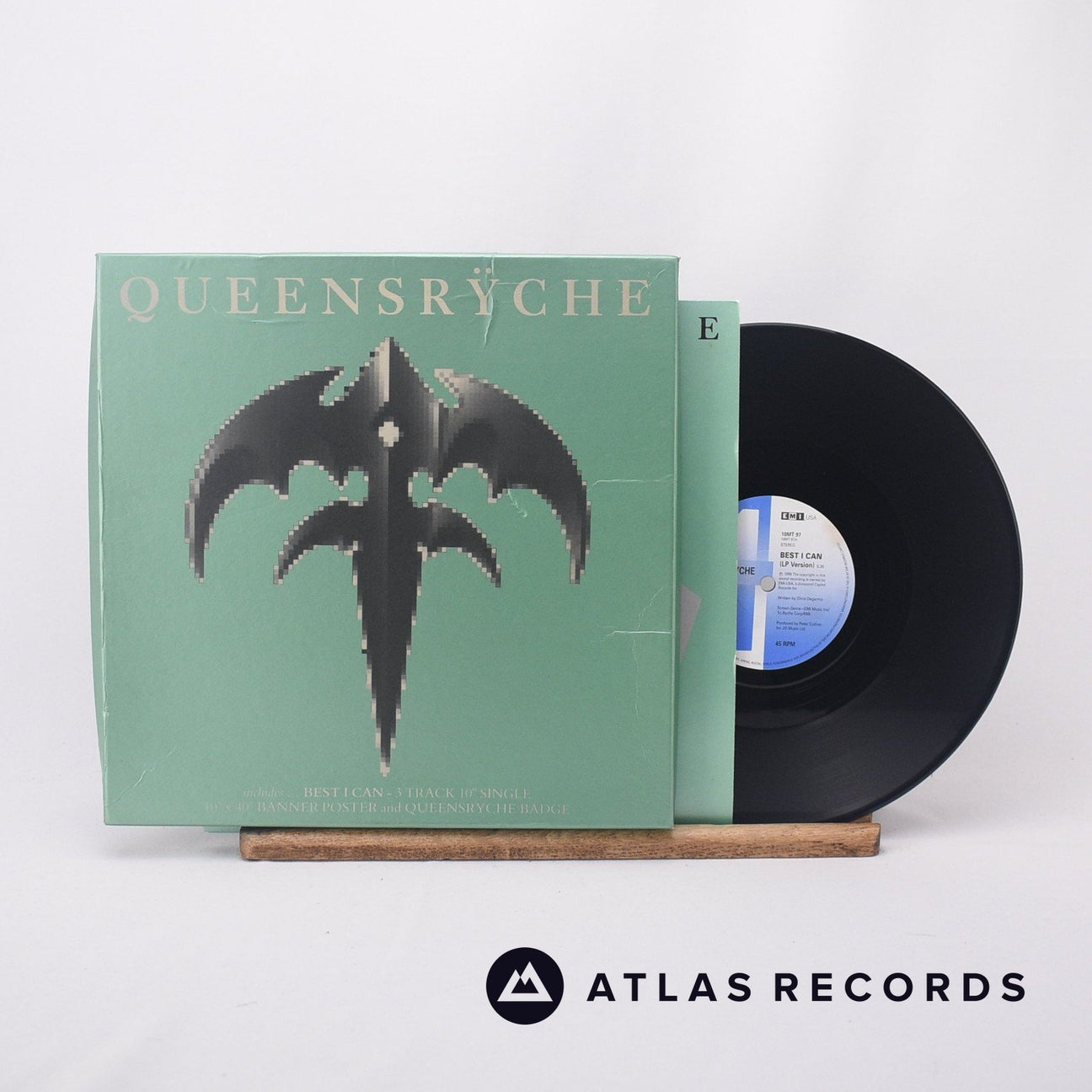 Queensrÿche Best I Can 10" Vinyl Record - Front Cover & Record