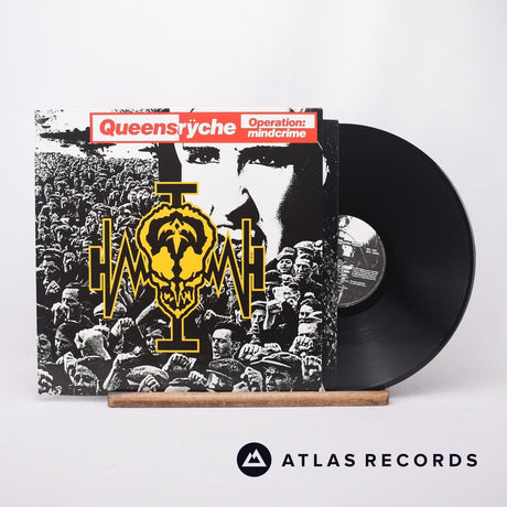 Queensrÿche Operation: Mindcrime LP Vinyl Record - Front Cover & Record