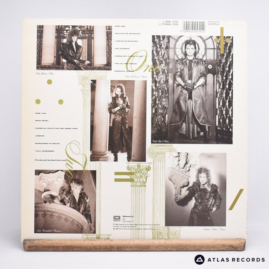 Queensrÿche - Rage For Order - LP Vinyl Record - EX/EX