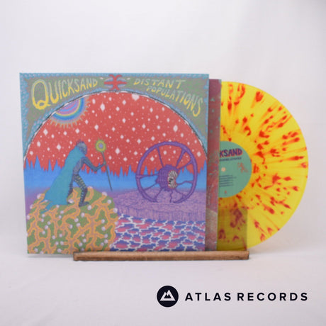Quicksand Distant Populations LP Vinyl Record - Front Cover & Record