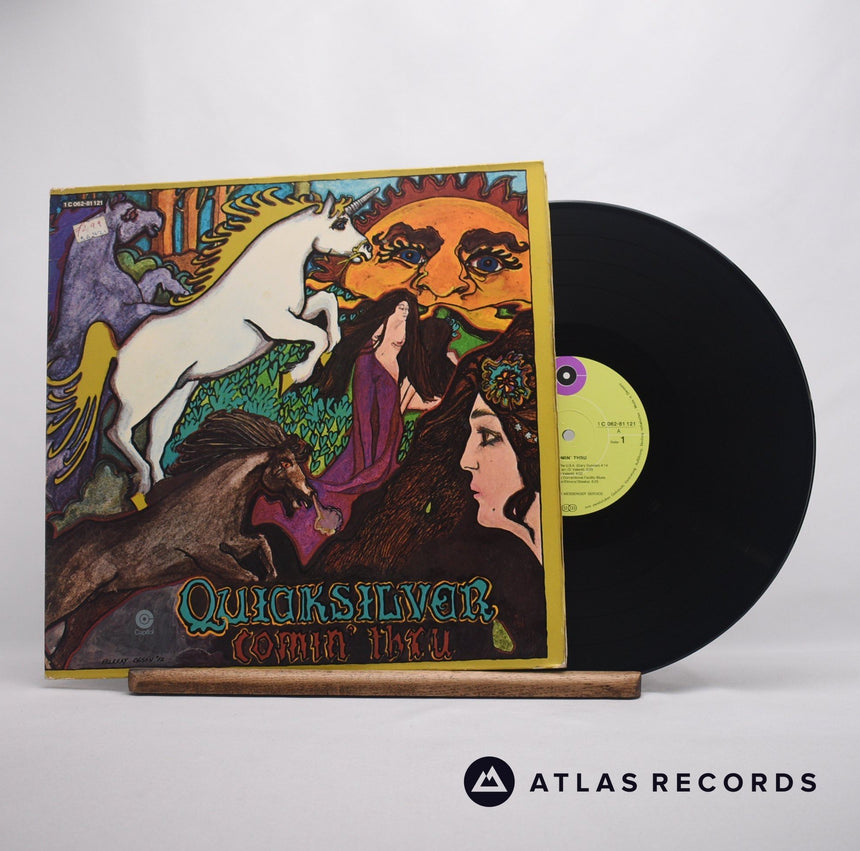 Quicksilver Messenger Service Comin' Thru LP Vinyl Record - Front Cover & Record