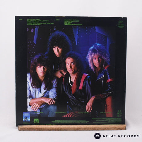 Quiet Riot - Condition Critical - Insert LP Vinyl Record - EX/EX