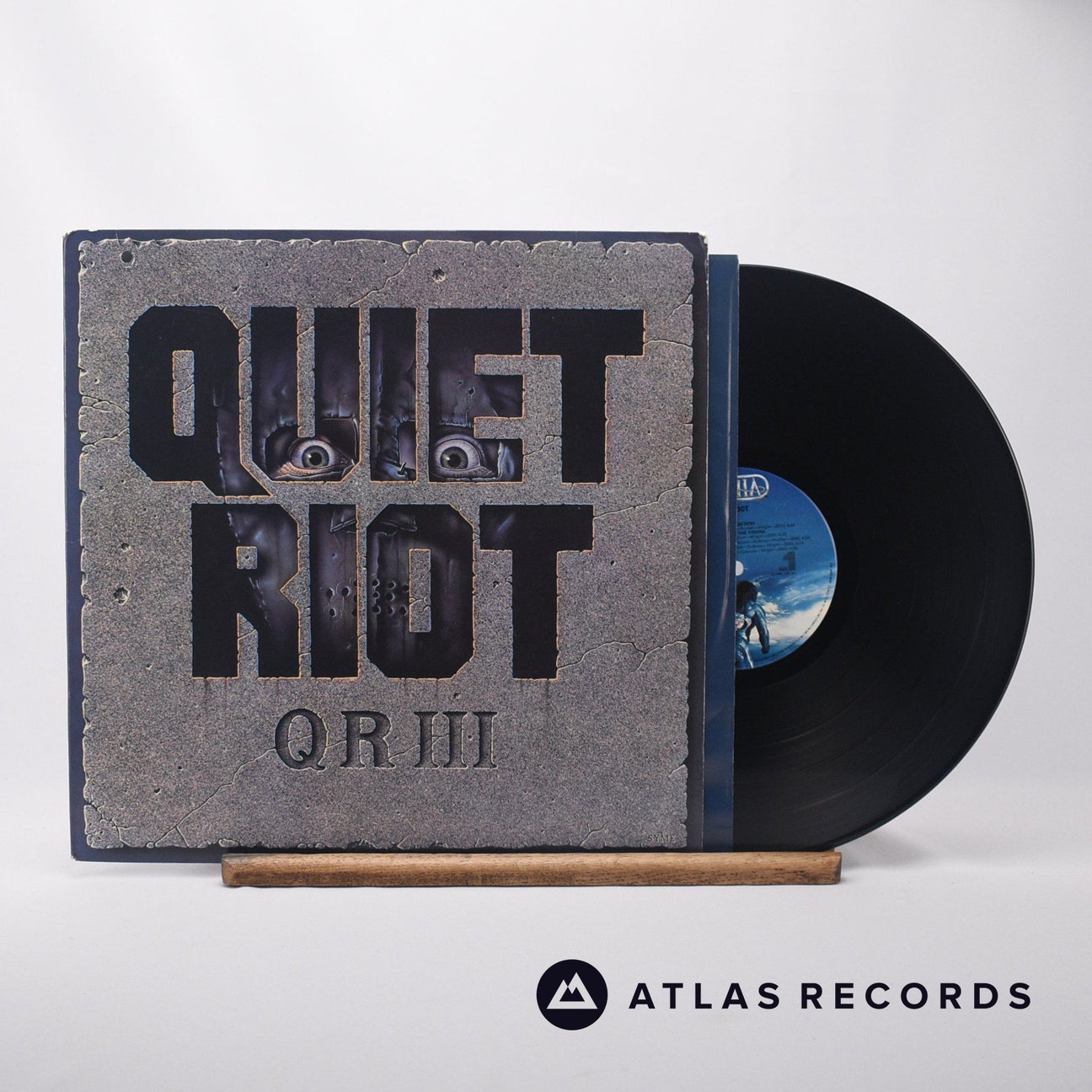 Quiet Riot QR III LP Vinyl Record - Front Cover & Record