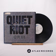 Quiet Riot QR III LP Vinyl Record - Front Cover & Record