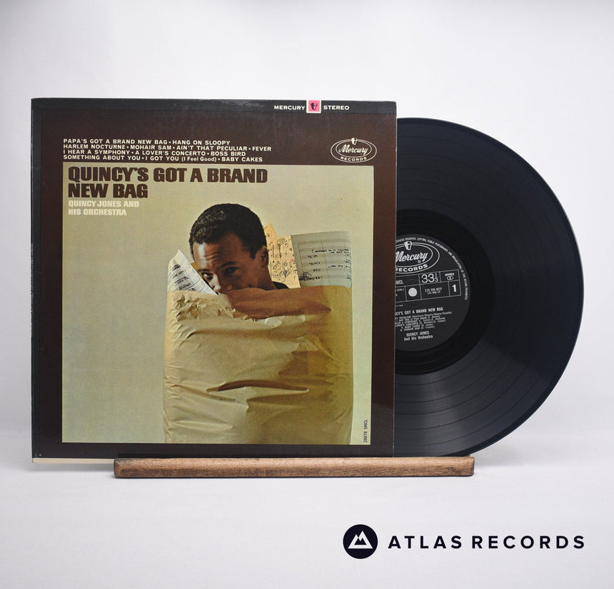 Quincy Jones And His Orchestra Quincy's Got A Brand New Bag LP Vinyl Record - Front Cover & Record