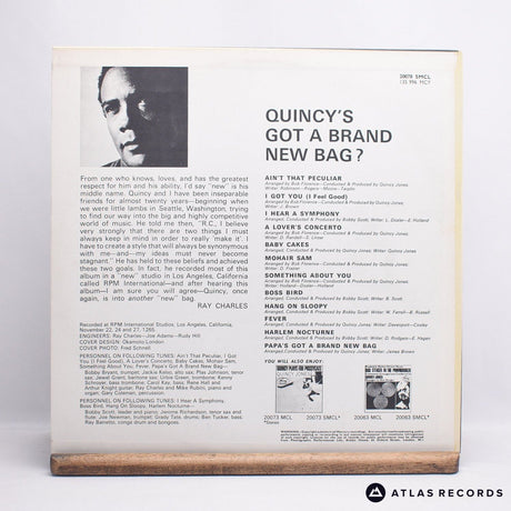 Quincy Jones And His Orchestra - Quincy's Got A Brand New Bag - LP Vinyl Record