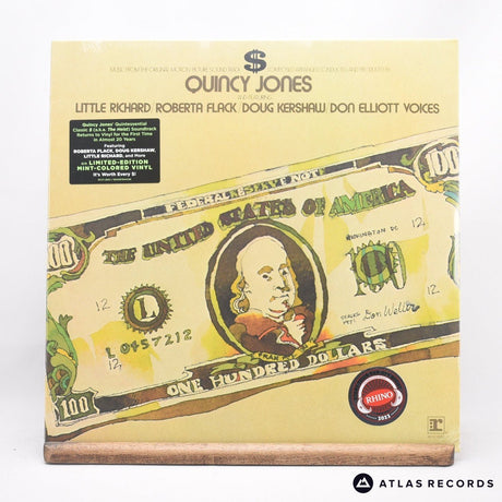 Quincy Jones $ (Music From The Original Motion Picture Sound Track) LP Vinyl Record - Front Cover & Record