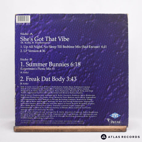 R. Kelly - She's Got That Vibe - 12" Vinyl Record - VG+/VG