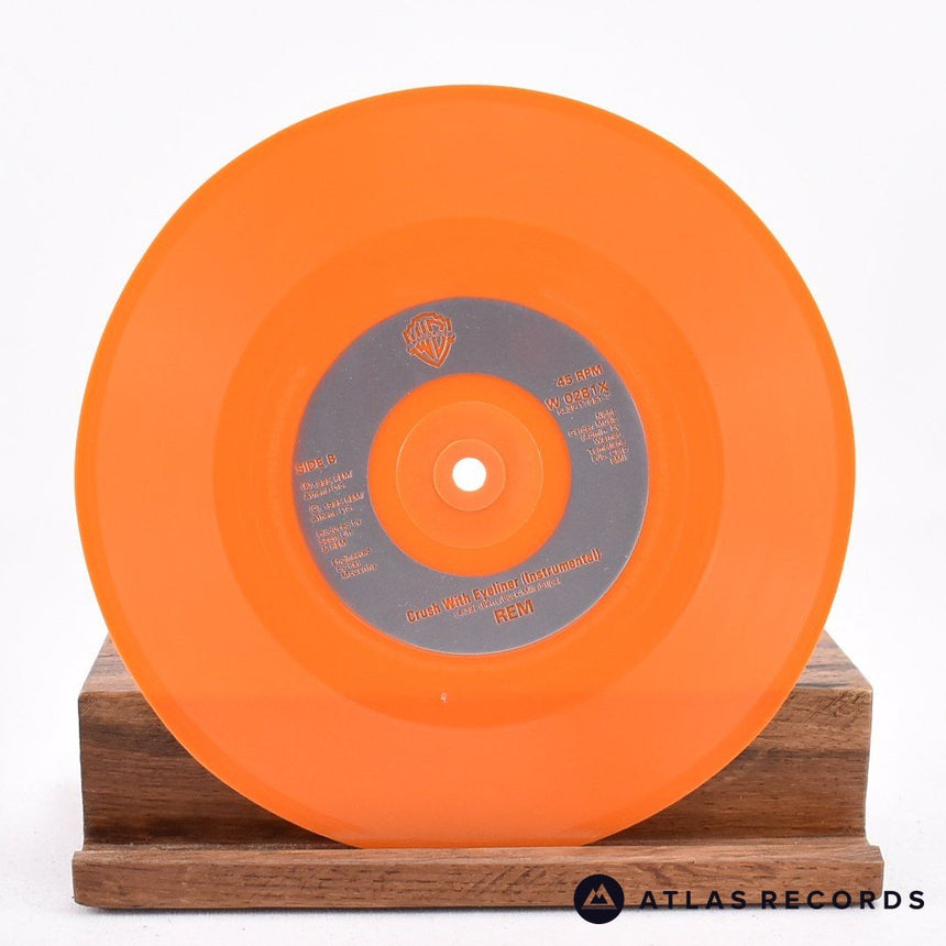 R.E.M. - Crush With Eyeliner - Orange 7" Vinyl Record - EX/EX