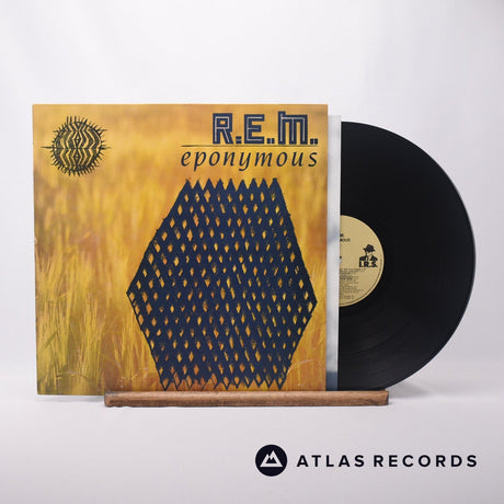 R.E.M. Eponymous LP Vinyl Record - Front Cover & Record