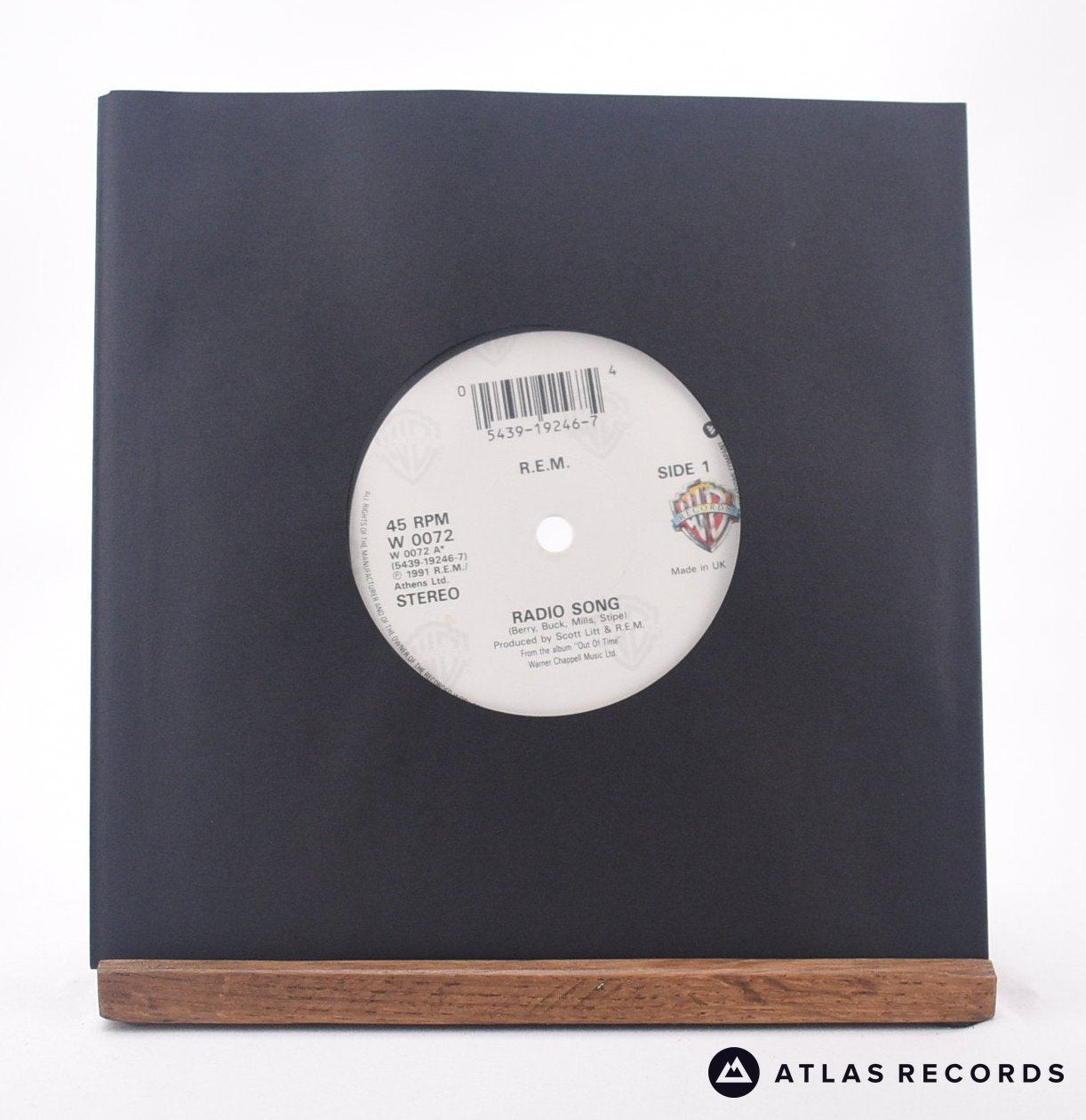 R.E.M. Radio Song 7" Vinyl Record - In Sleeve