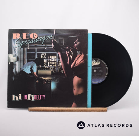 REO Speedwagon Hi Infidelity LP Vinyl Record - Front Cover & Record
