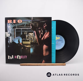 REO Speedwagon Hi Infidelity LP Vinyl Record - Front Cover & Record