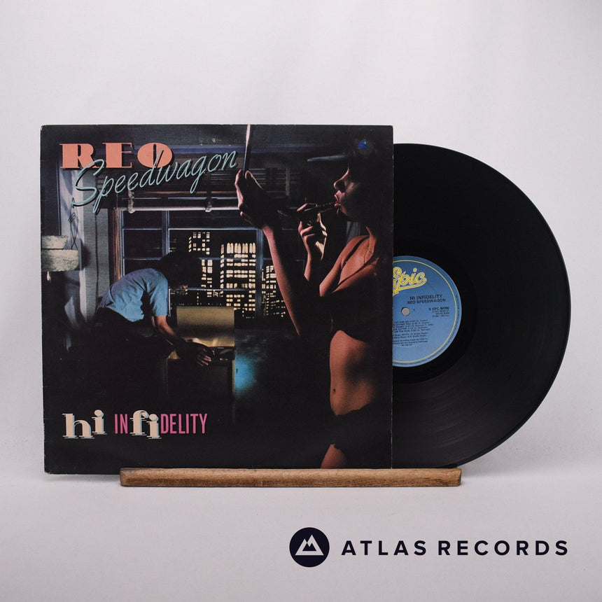 REO Speedwagon Hi Infidelity LP Vinyl Record - Front Cover & Record