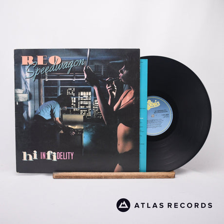 REO Speedwagon Hi Infidelity LP Vinyl Record - Front Cover & Record