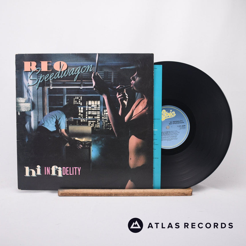 REO Speedwagon Hi Infidelity LP Vinyl Record - Front Cover & Record