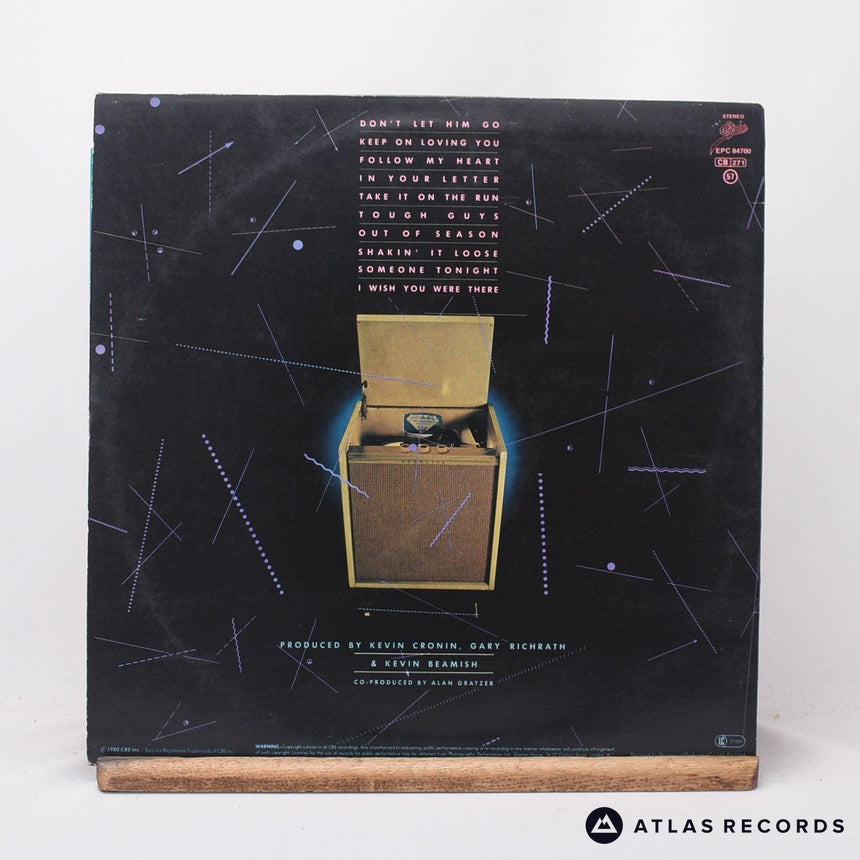 REO Speedwagon - Hi Infidelity - Lyric Sheet A1 B2 LP Vinyl Record - VG+/EX