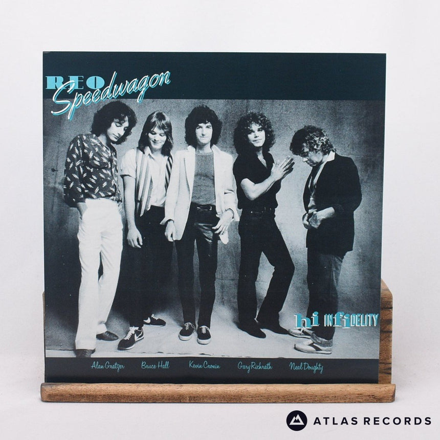 REO Speedwagon - Hi Infidelity - Lyric Sheet LP Vinyl Record - EX/EX