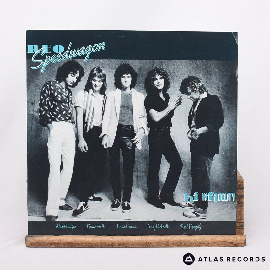 REO Speedwagon - Hi Infidelity - Lyric Sheet LP Vinyl Record - VG+/VG+